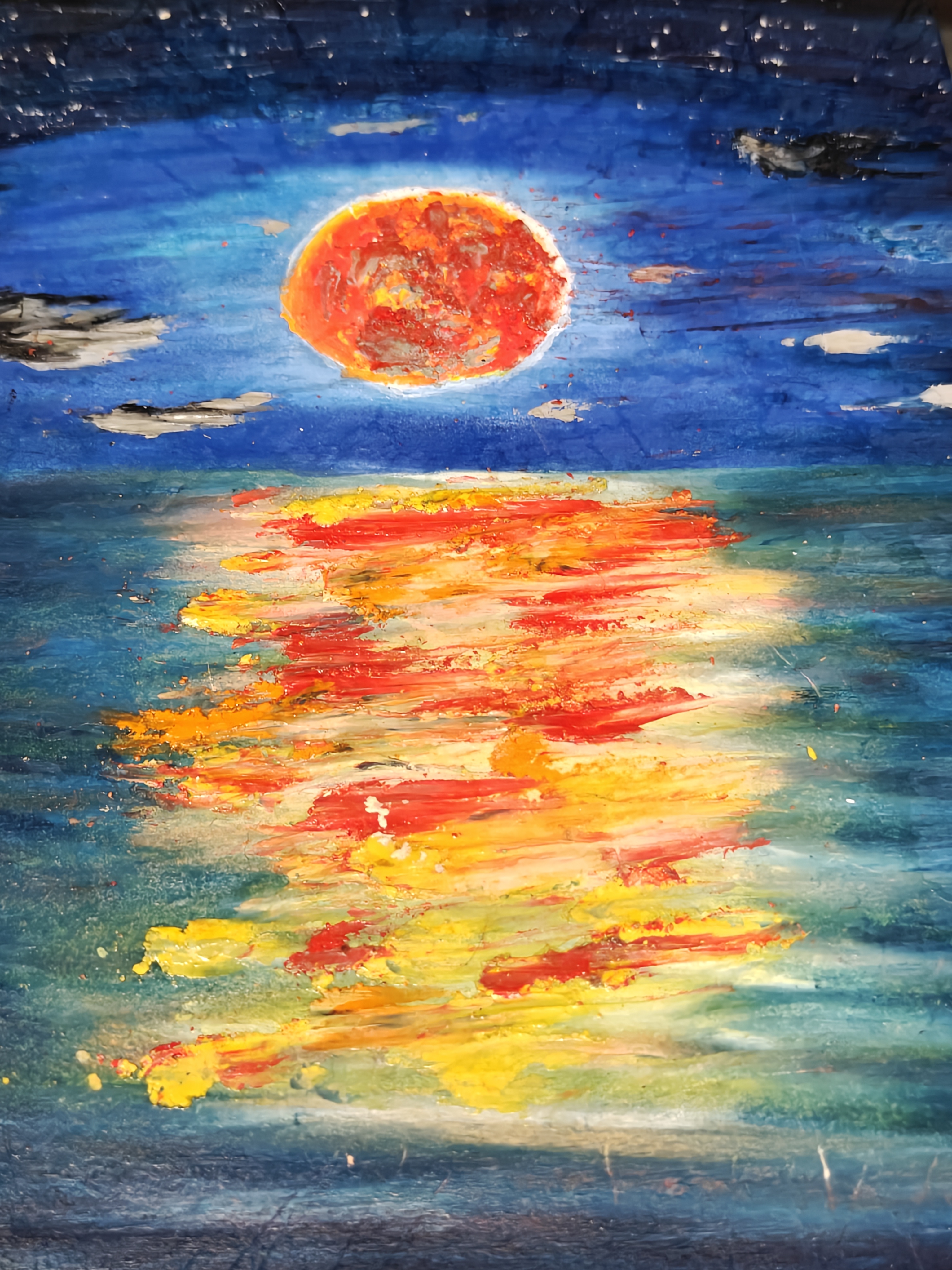 Original sunset painting